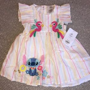 Disney Stitch dress 9-12 MO NWT